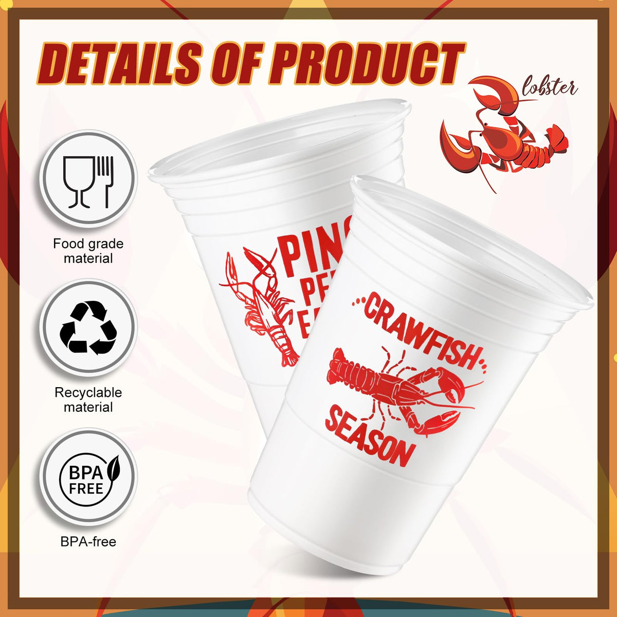 Qinyoung 16oz white disposable cups ideal for beverages