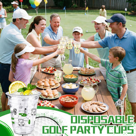 Qinyoung bachelor party golf cups help host a cohesive event.