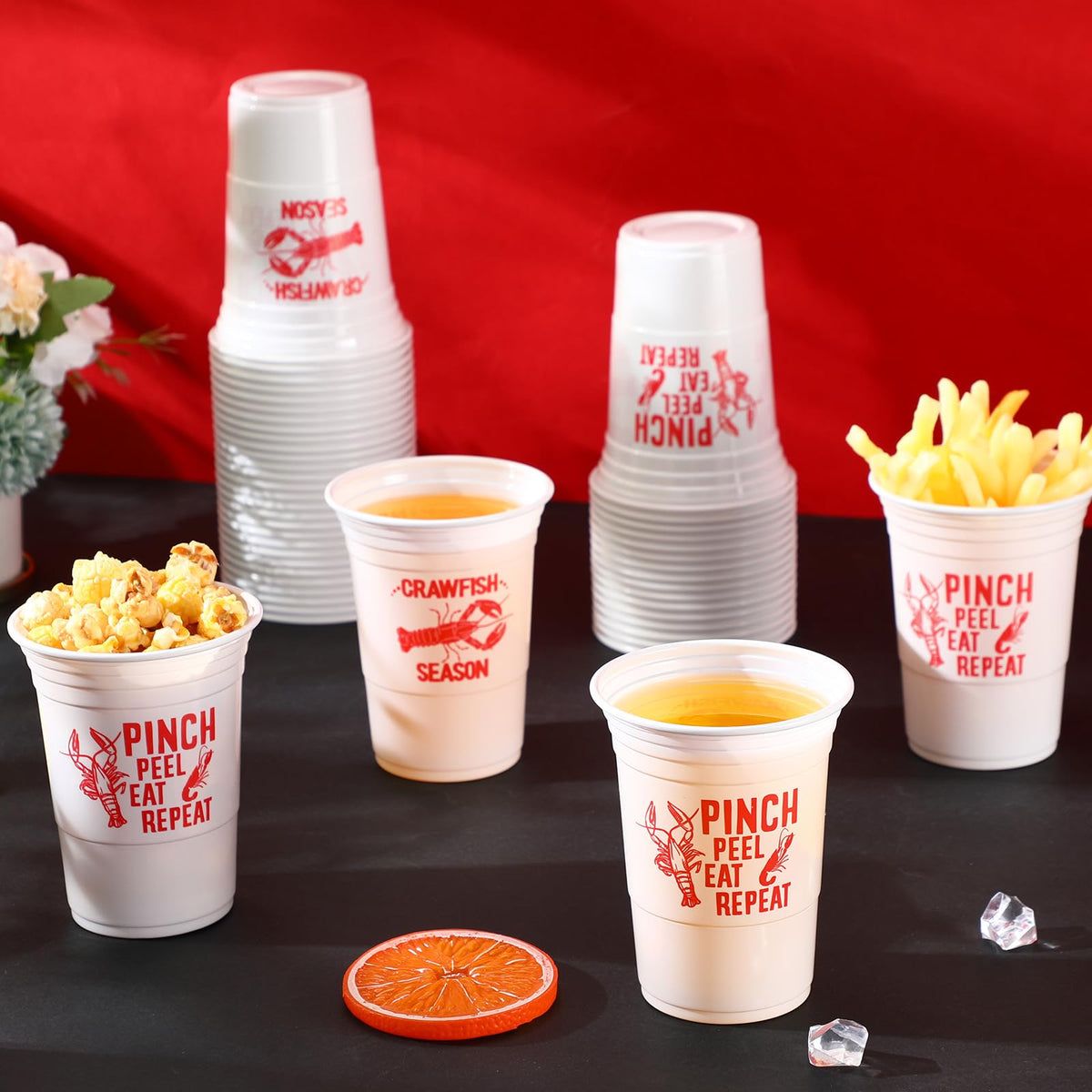 Qinyoung compact 93mm top diameter cups store easily