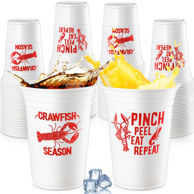 Qinyoung crawfish boil cups with two patterns boost party ambience
