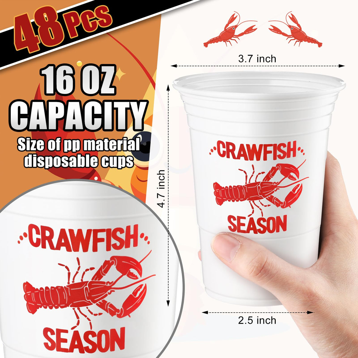 Qinyoung thick PP material cups resist cracking at gatherings