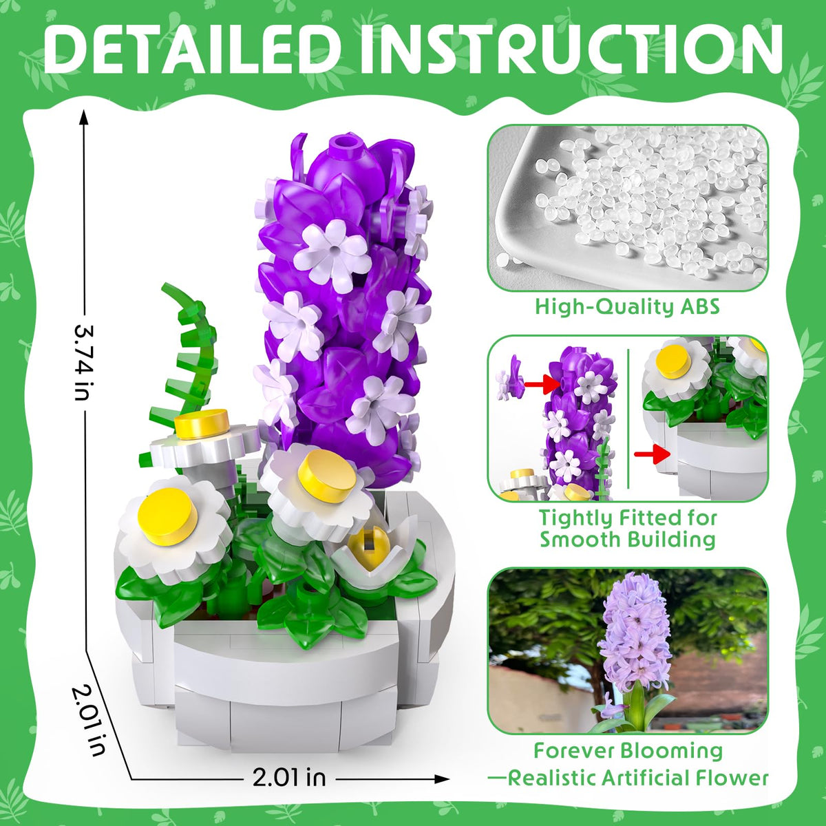 Vibrant ABS plastic succulents in durable pots for home decor