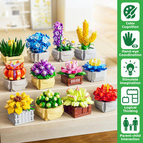 Home office desk decor kit by QiqoPoyee for bright spaces