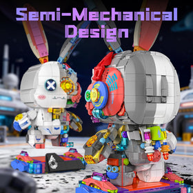 QiqoPoyee poseable bunny arms and ears for dynamic posing.
