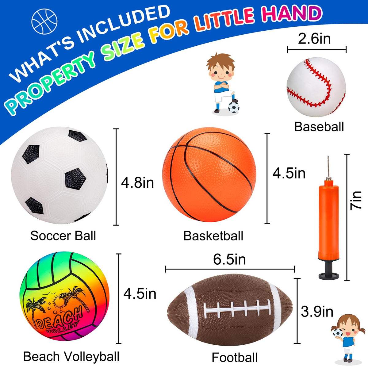 Qirptey gift-ready set ideal for introducing toddlers to sports.
