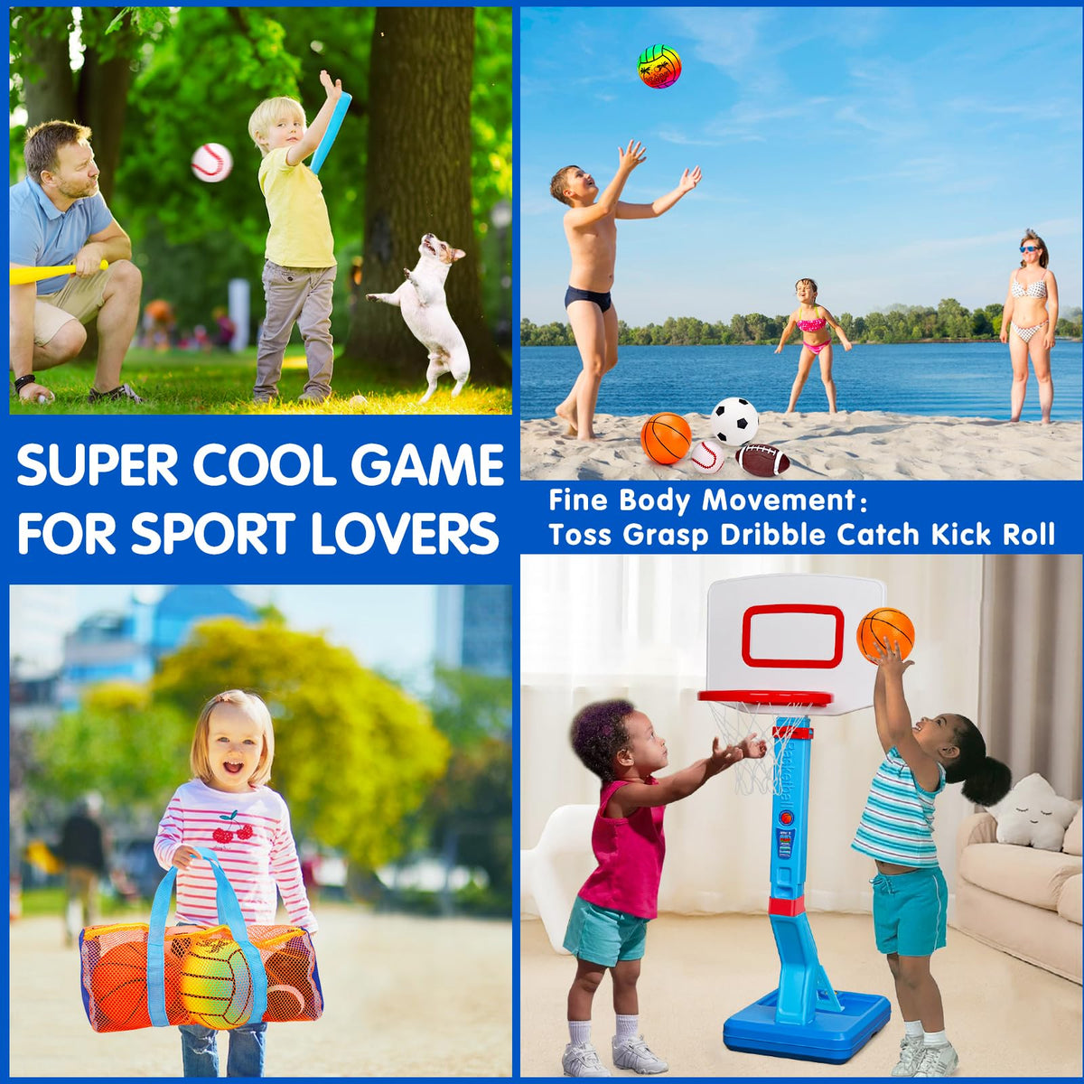 Qirptey versatile outdoor toy for backyard, beach, pool and park fun.