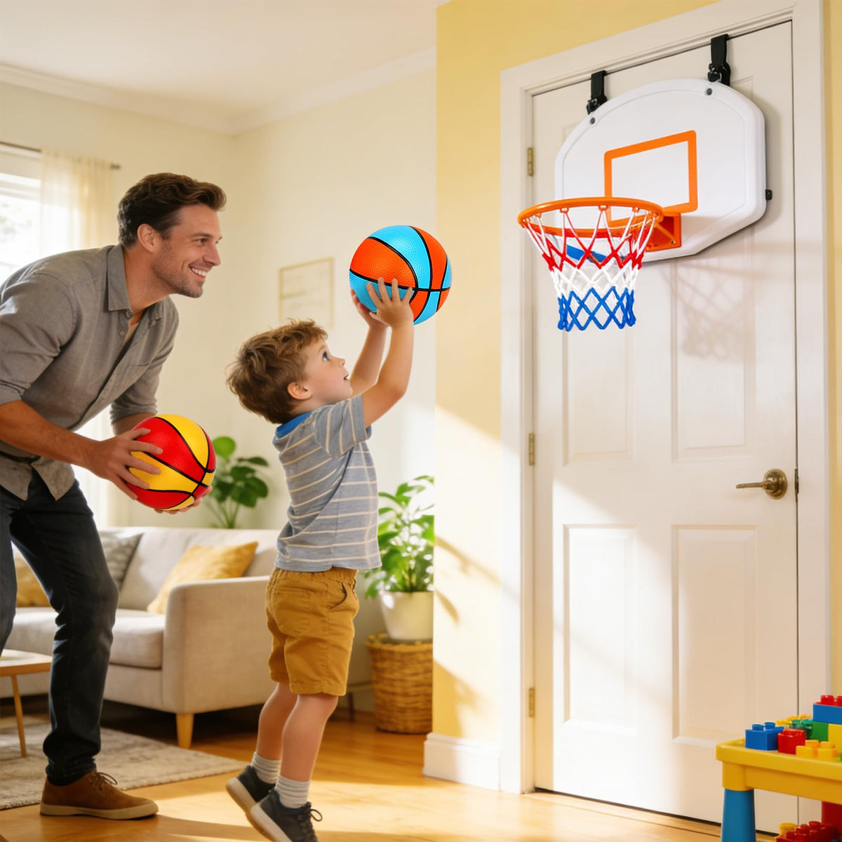 Qirptey soft PVC material keeps play safe and comfy