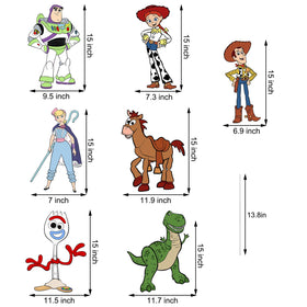Qitindasen Toy Inspired Story yard sign design 2 adds bright colors for photo-worthy decor