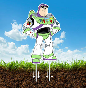 Qitindasen Toy Inspired Story yard sign design 4 doubles as garden decor and backdrop