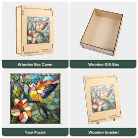 Qiuenisray eco-friendly wood puzzle—safe, durable entertainment
