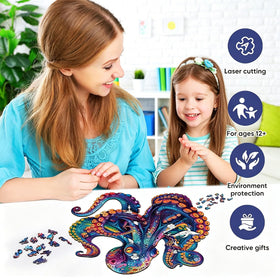 Qiuenisray puzzle night with family boosts focus, patience, and cooperation.