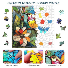 Qiuenisray laser-cut precision puzzle—snug fit and fine detail