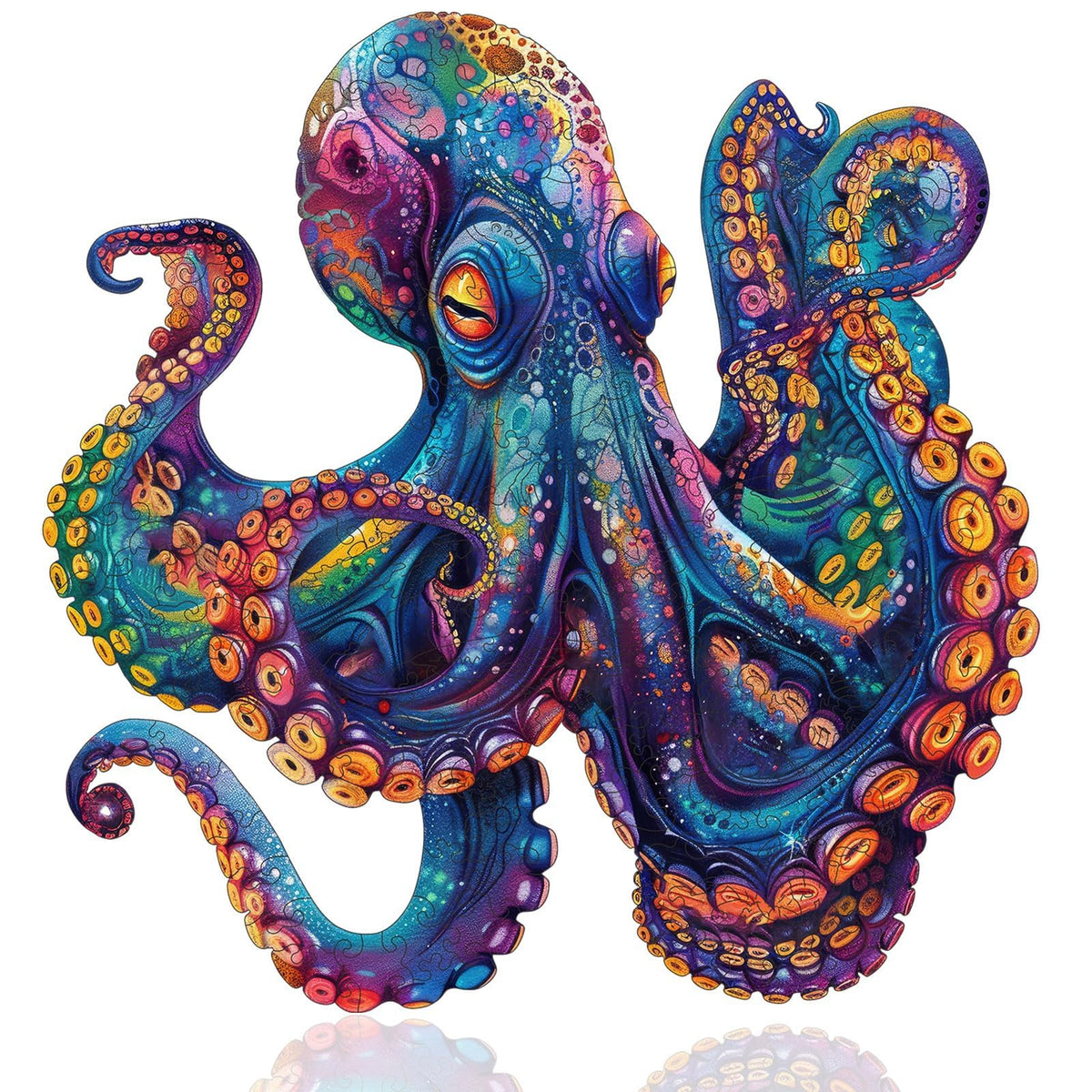 Qiuenisray Ocean Octopus puzzle 1000 pieces ready for family challenge