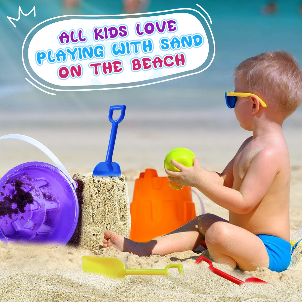 Qiuyanbo ergonomic beach shovels designed for easy grasp