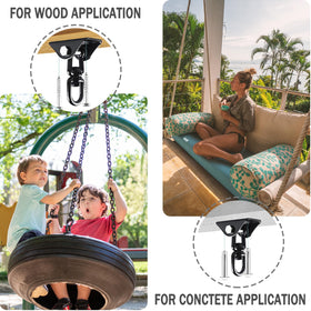 QIWYMHW installation guide included for easy DIY mounting on wood or concrete