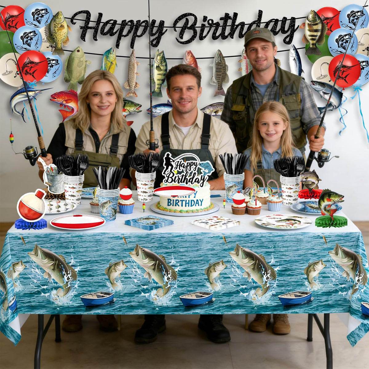 QIYANPAX fishing balloons create buoyant accents and lasting visual impact.