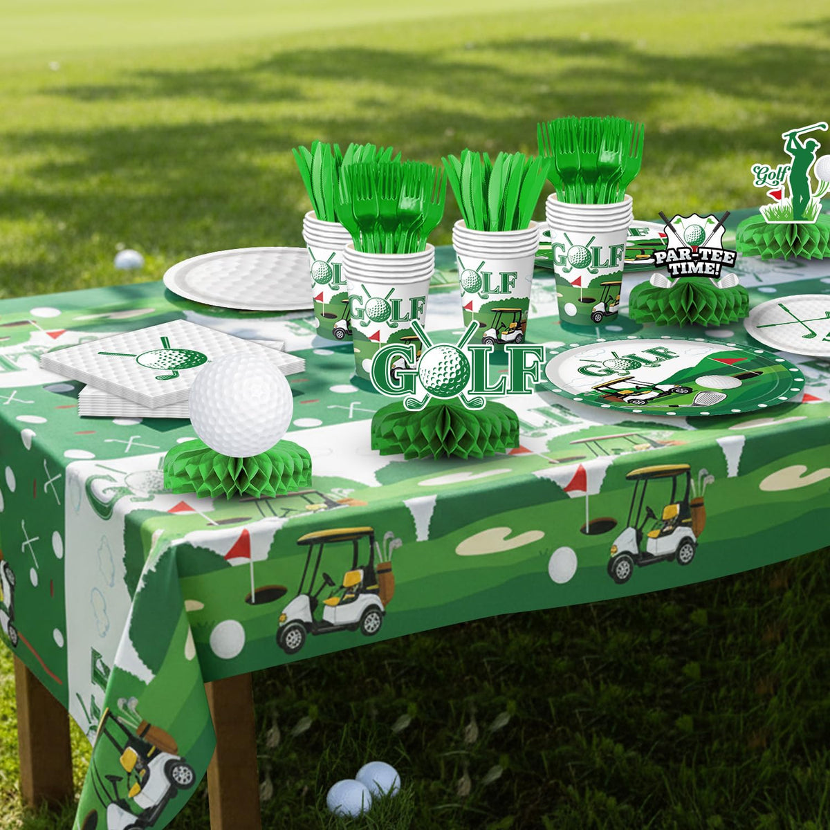 QIYANPAX Golf Balloons enhance the tee-time vibe and photo moments.