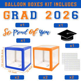 QIYANPAX graduation balloons add festive color for photo-worthy moments