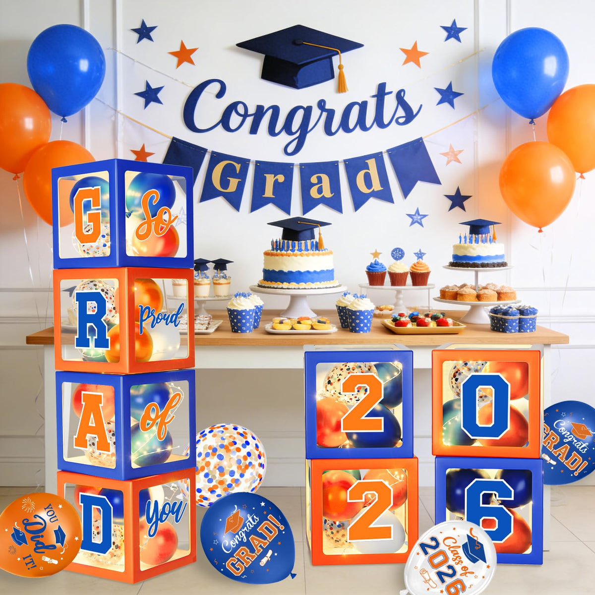 QIYANPAX graduation hats complete the cap-and-gown vibe in any backdrop