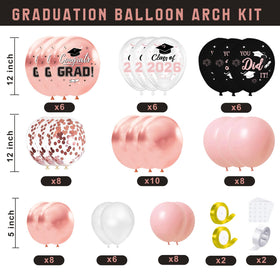 Qiyanpax 2026 numbers balloon display for milestone celebration.