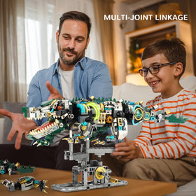 QJYAMK 996-piece set offers satisfying build experience and a compelling display piece.