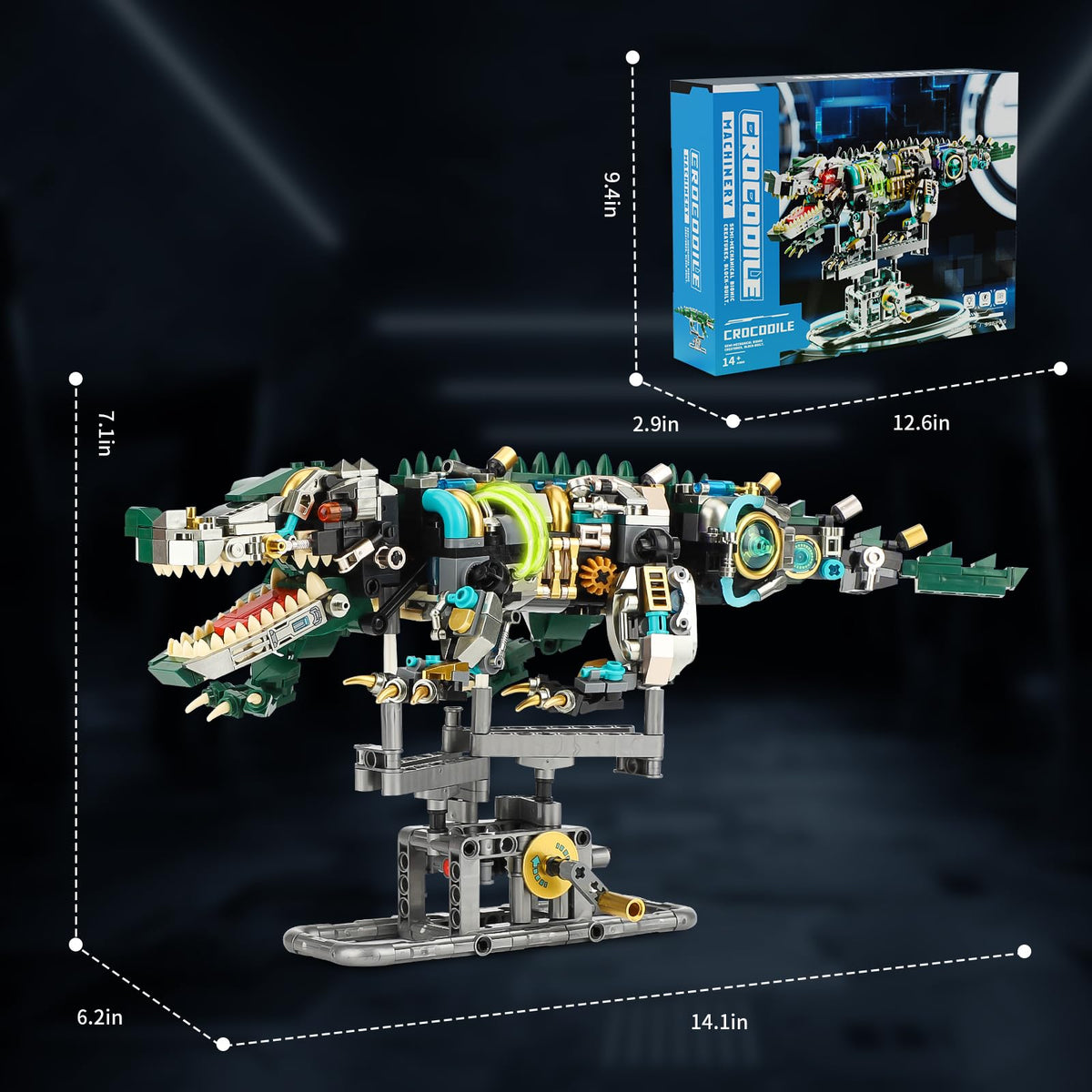 QJYAMK ideas crocodile boosts gift appeal for teens and adults.