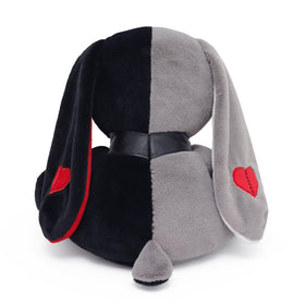 Qleewei goth bunny plush white 30cm perfect bed companion