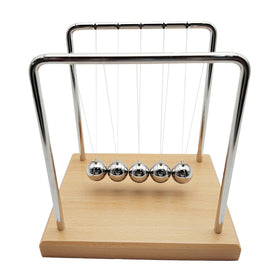 QLKUNLA Newtons Cradle beech gift-ready, thoughtful science gift idea