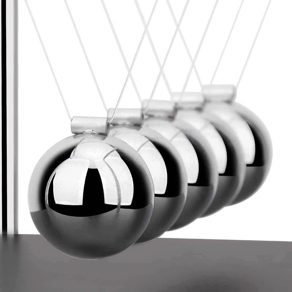 QLKUNLA Newtons cradle classroom demonstration aids physics learning