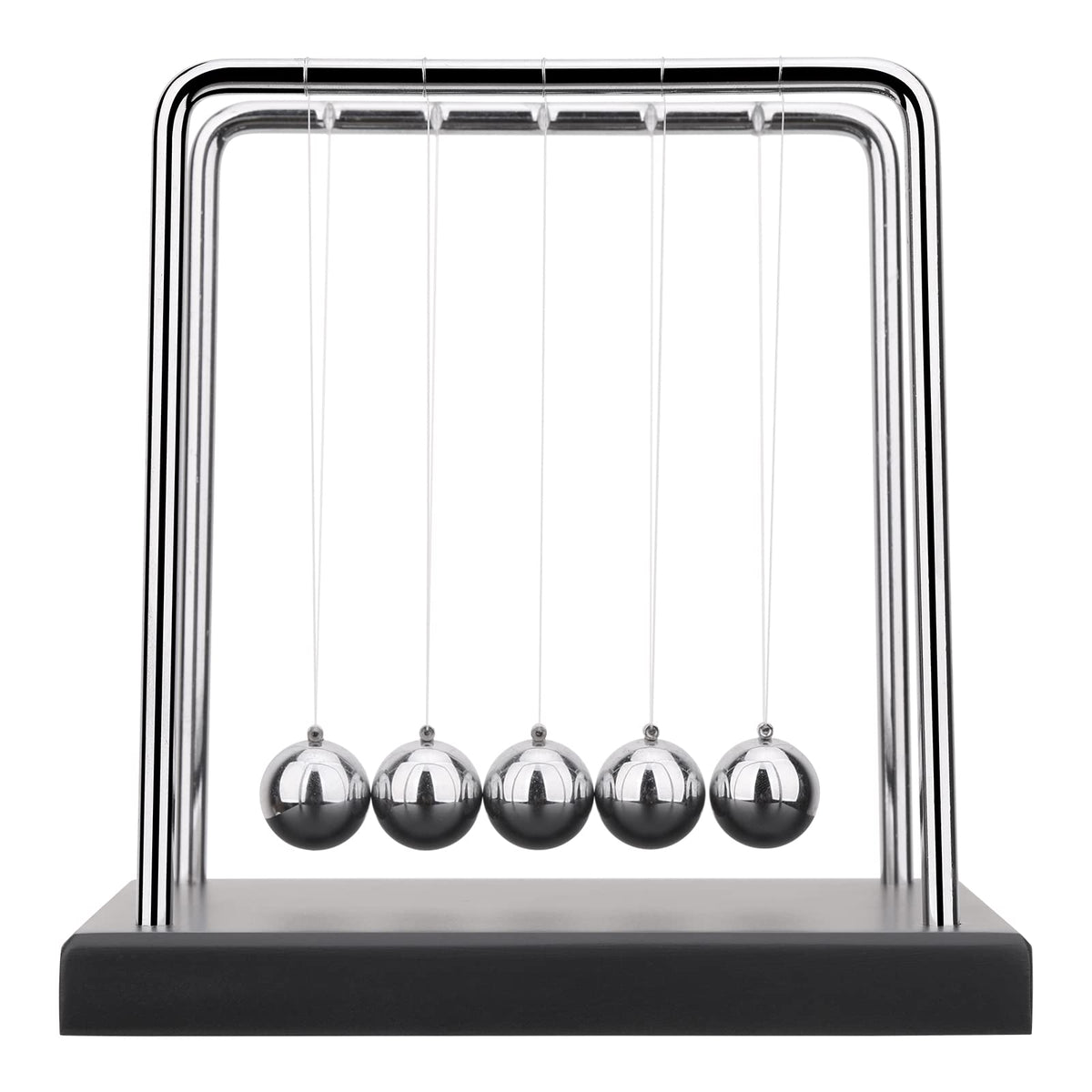 QLKUNLA Newtons cradle kinetic motion on desk for office ambiance and learning