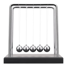 QLKUNLA Newtons cradle kinetic motion on desk for office ambiance and learning