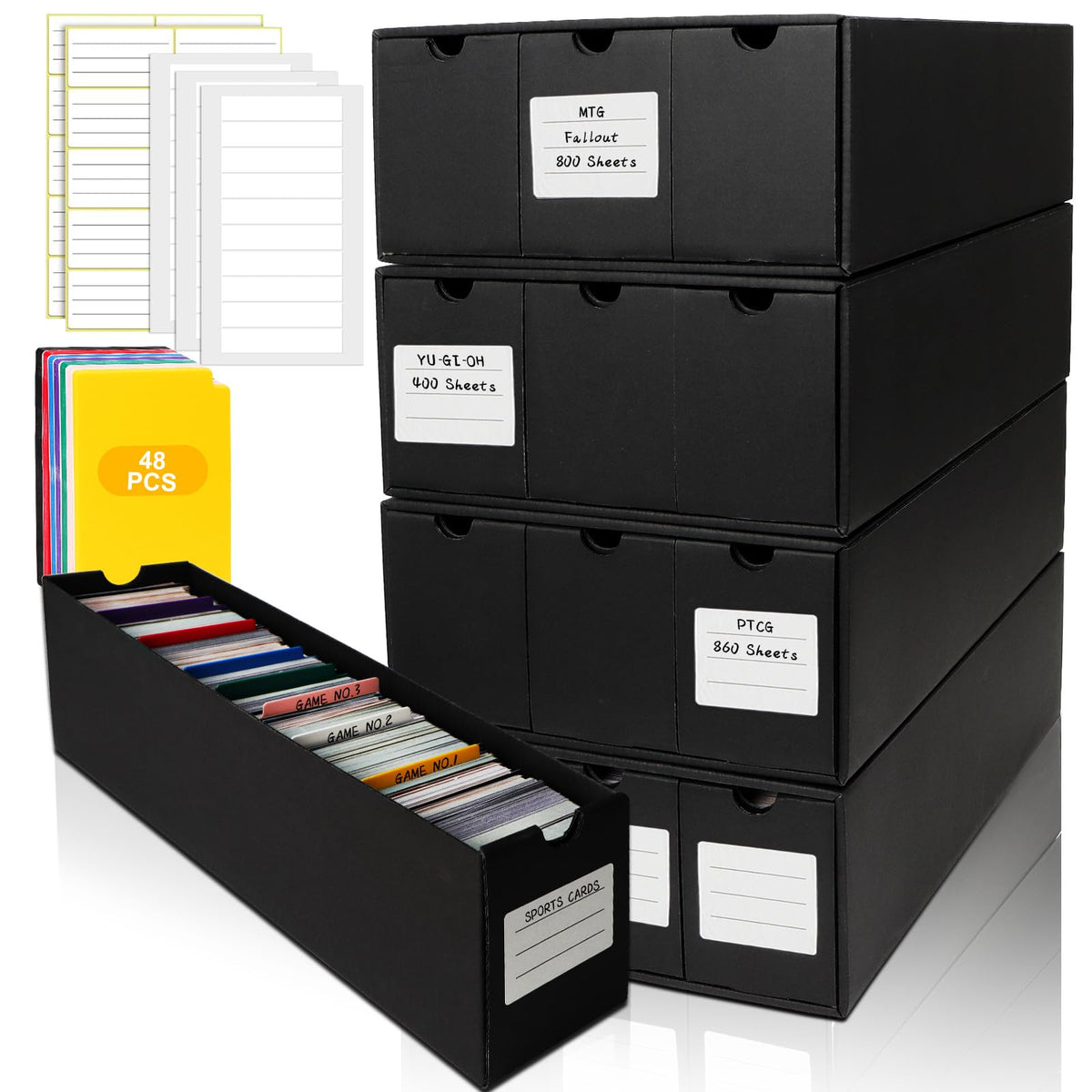 QLOUNI detachable design allows modular expansion of the card system