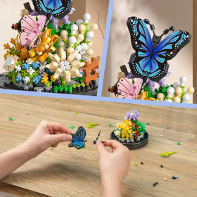 QLT QIAOLETONG botanical collection 530 pieces for creative at-home projects.