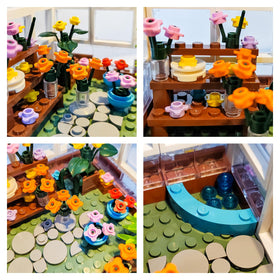 Window and door details boost pretend play and display options.
