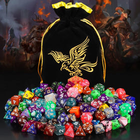 QMay acrylic dice offer durable, smooth rolling feel