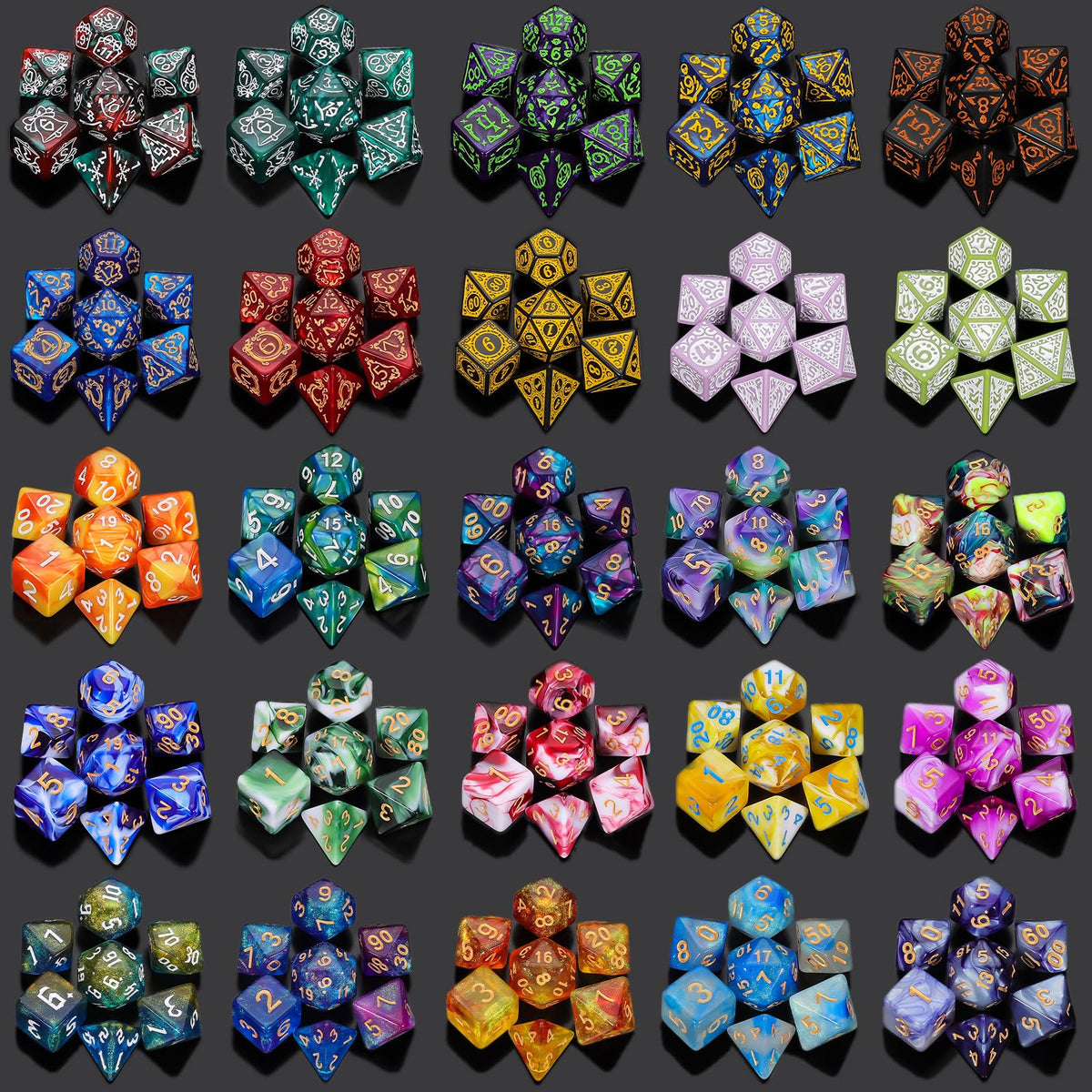 QMAY dice display tube for convenient carrying and showcasing your collection.