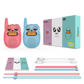QNIGLO gift-ready kids walkie talkies ideal for birthdays