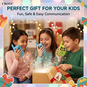 QNIGLO walkie talkies as a thoughtful birthday gift for kids