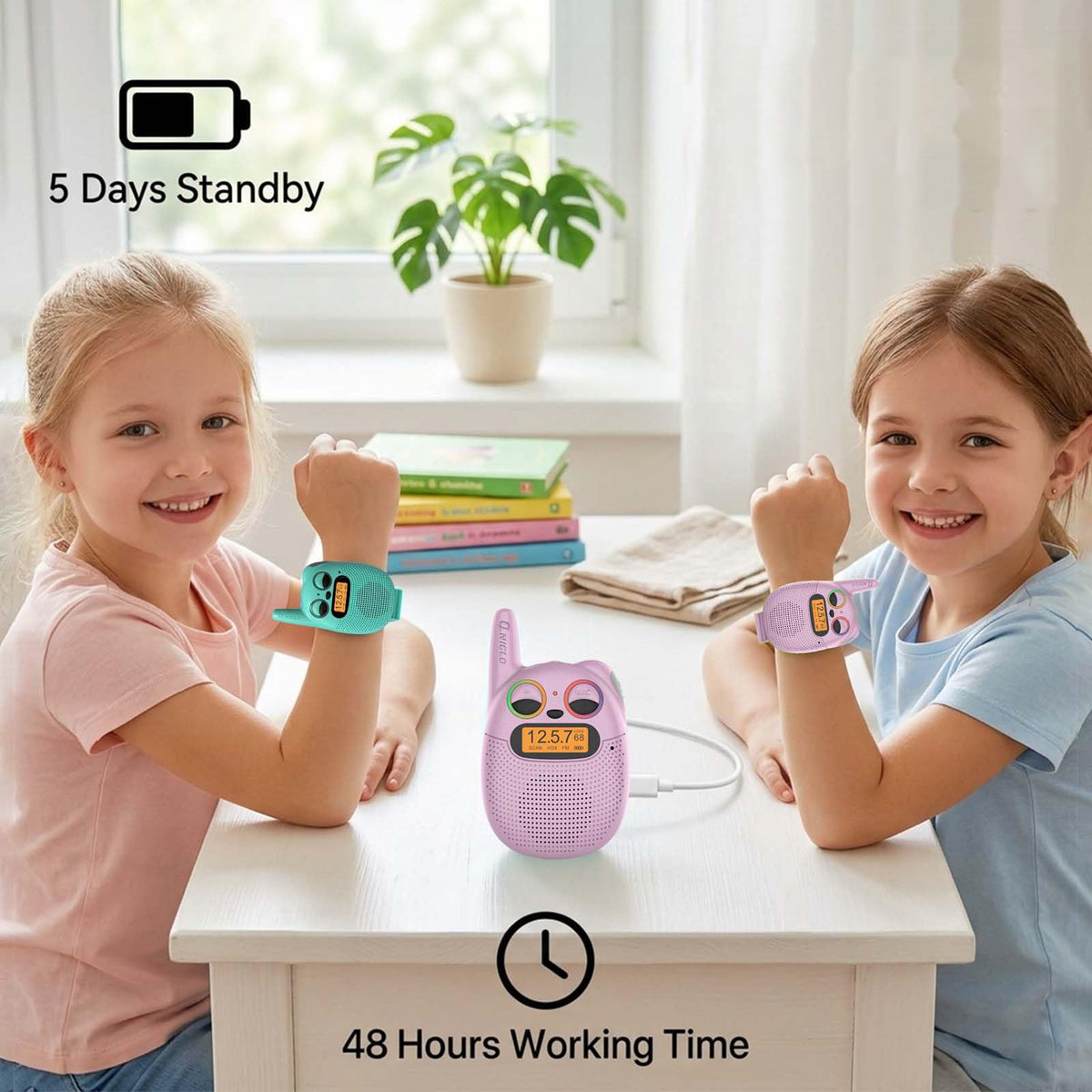QNIGLO ergonomic lightweight design fits small hands comfortably