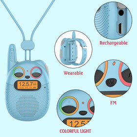 QNIGLO walkie talkies automatic noise reduction for clearer sound