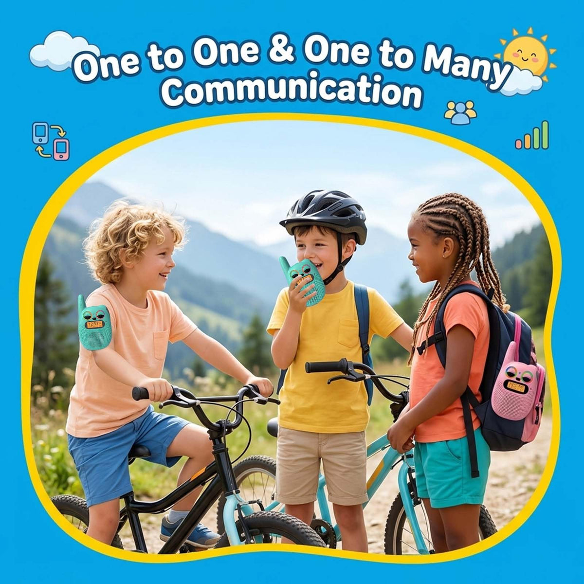 QNIGLO rechargeable battery supports long play sessions on adventures