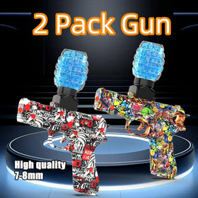QOGELY outdoor shooting game scene showcases practical backyard fun with friends.