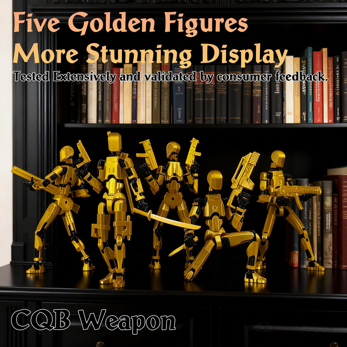Qoopower Titan 13 action figure weapons set enhances dramatic posing and display