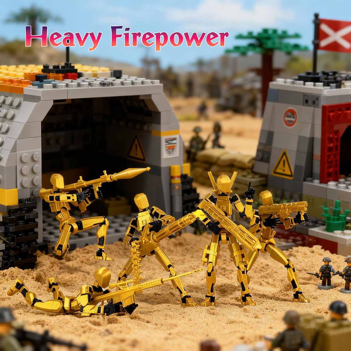 Qoopower Titan 13 articulation joints support dynamic flexible movements