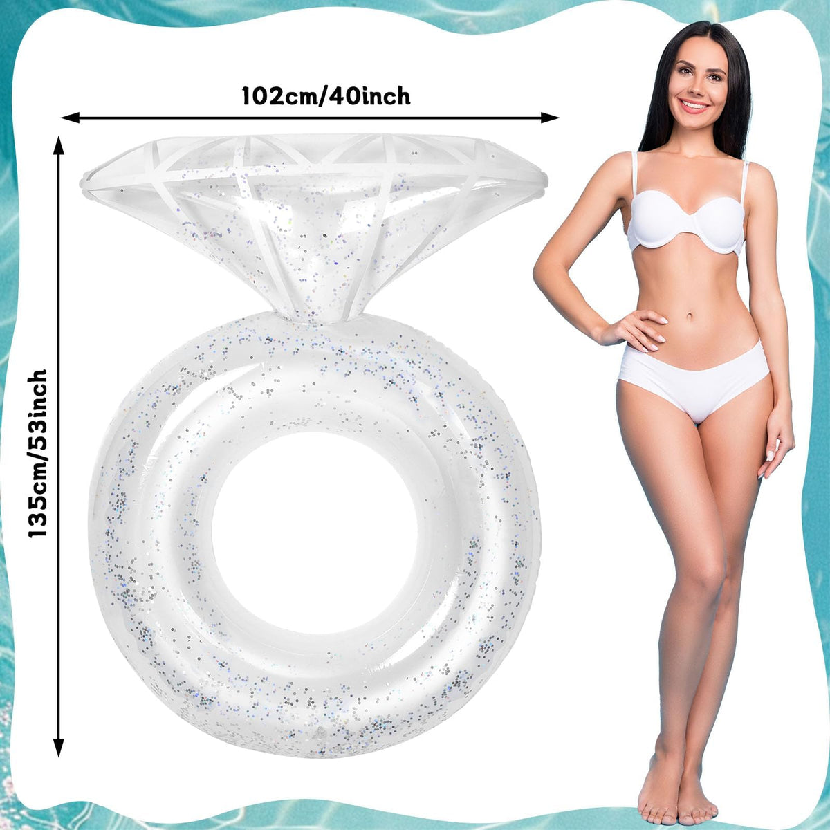 QOUBAI Bride to Be Towel highlights bridal style with soft cotton and quick drying.