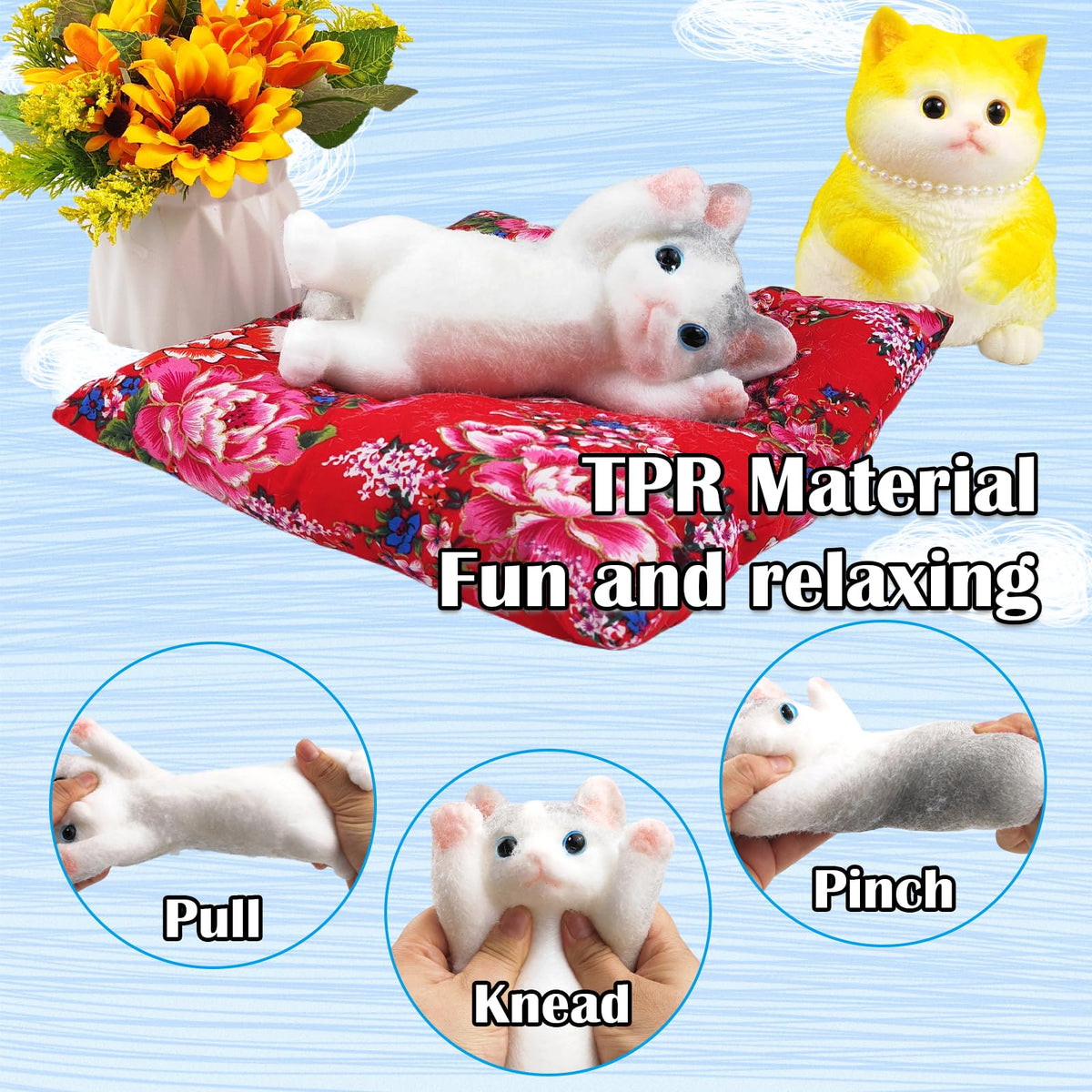 QOUXZ Packaging view with fluff shedding tips for use.