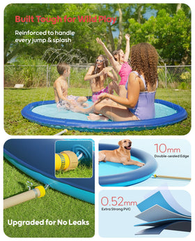 QPAU Claw-resistant 0.52mm PVC ready for dogs and toddlers