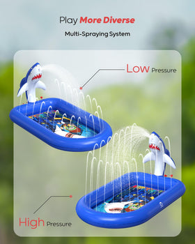 QPAU easy-fill and drain plug for quick cleanup.