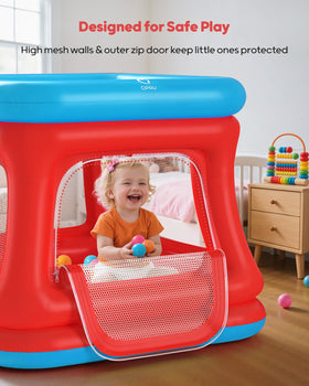 QPAU indoor-outdoor setup on stable ground suitable for any space