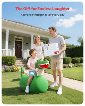 QPAU vivid dinosaur design sparks imaginative play indoors